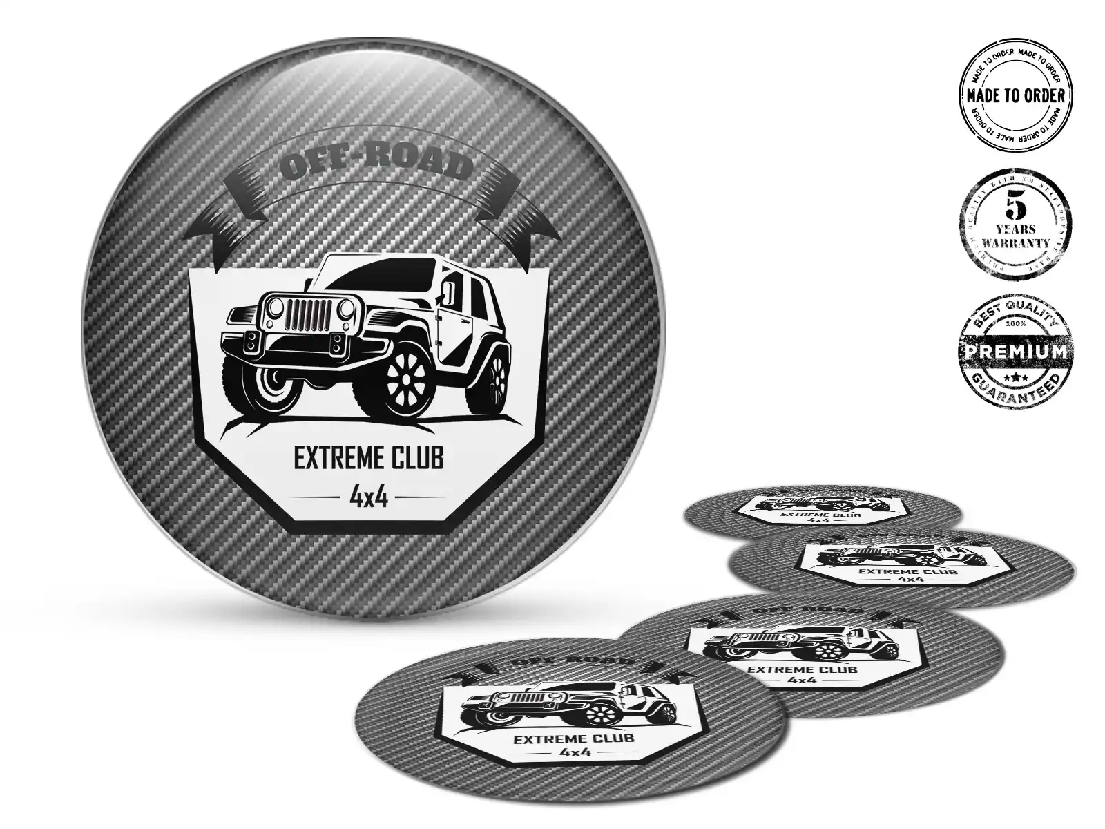 Felgenplaketten Version Upgrade für Dome-Sticker